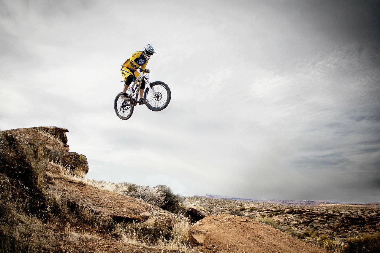 biking